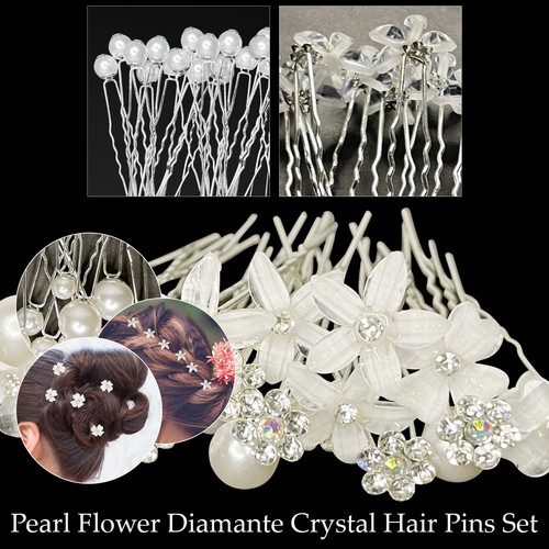 20pcs diamante pearl white - diamante,