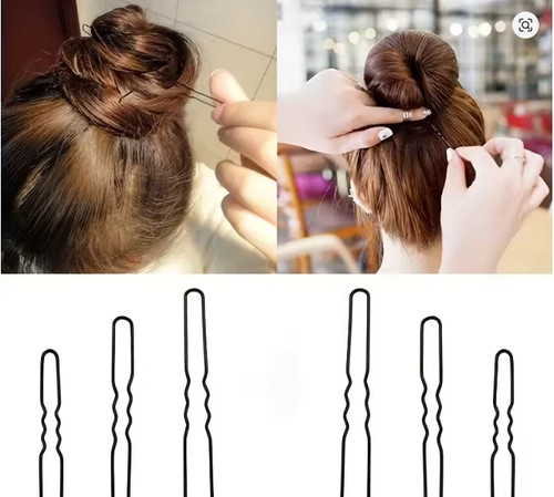 Hair pins bun grip - bun, kirby