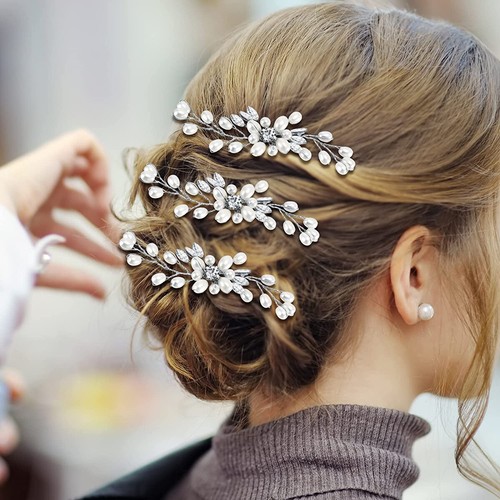 Flower wedding hair pins - flower,