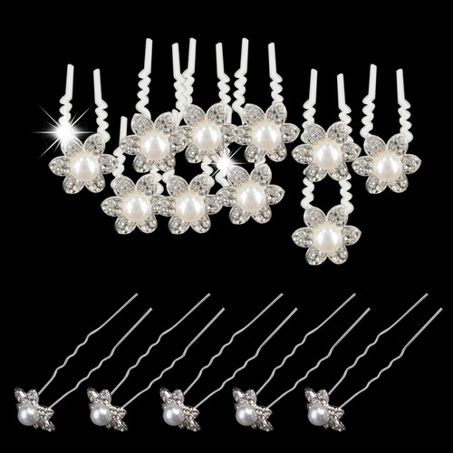 Bridesmaid flower diamante - flower,