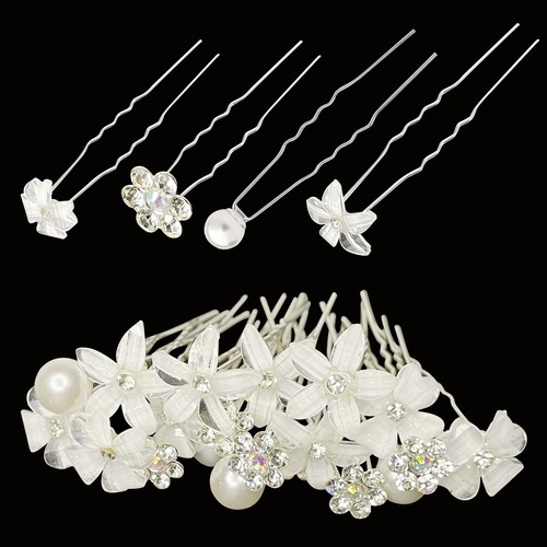 20pcs hair pins diamante - hair,