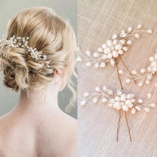 Flower wedding hair pins - flower,