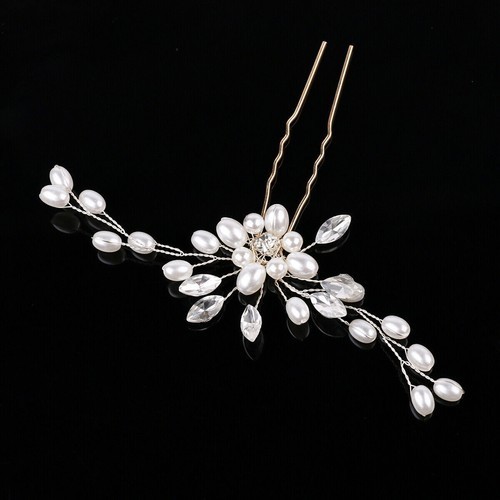 Flower bridal wedding - flower, hairpins