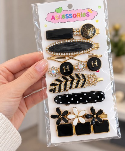 5pcs women hair - hair, clips