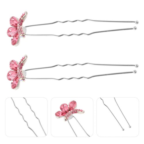 4pcs pink metal wedding - pink,
