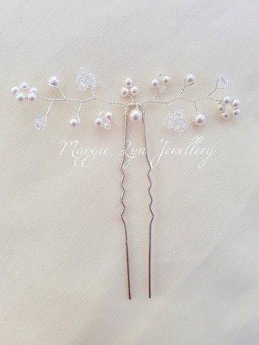 Bridal wedding hair pins grips