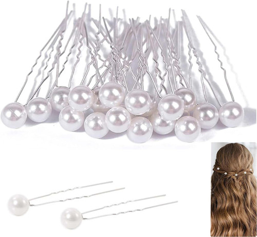 Pearl hair pins - pins,, 30