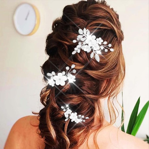 Flower bride wedding hair - flower,
