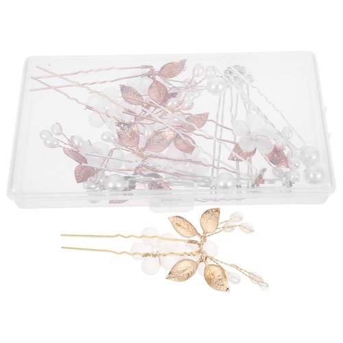 Golden rhinestone pearl - golden,