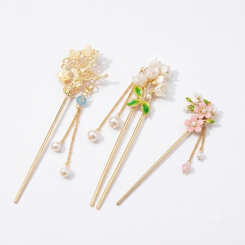 Korean hairpin binyeo set - hairpin,