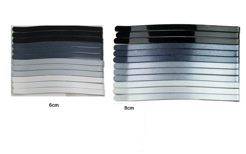 Grey silver ombre hair - grey, grips