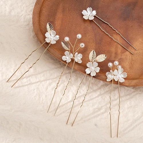 Pcs flower pearl wedding - 5,