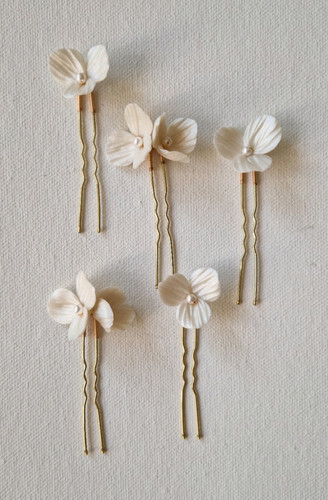 Iviry flower pearlhair - flower,