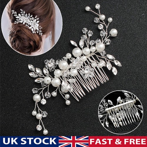 Flower wedding hair pins comb - hair,