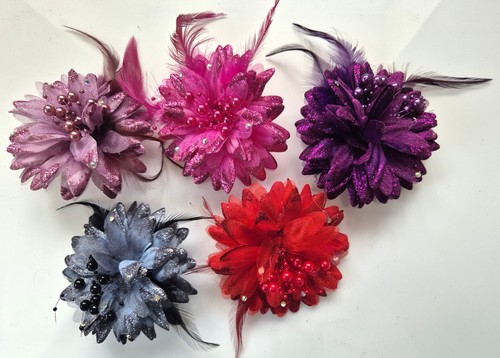Luxurious hair clip large - hair,