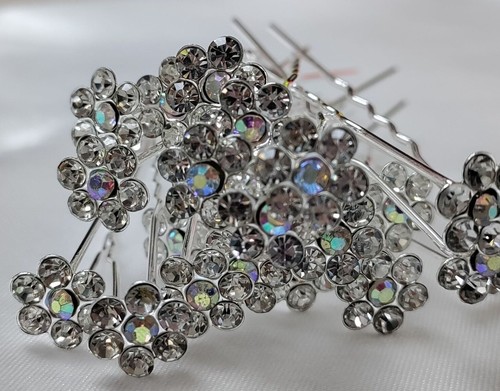 Stunning diamante silver - x,