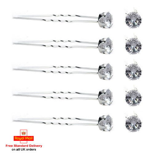 Crystal solitaire rhinestone - crystal,