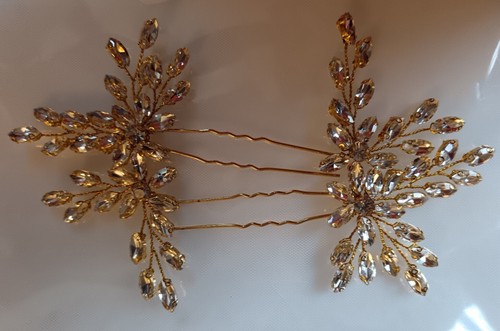 Pair gold coloured - pair,