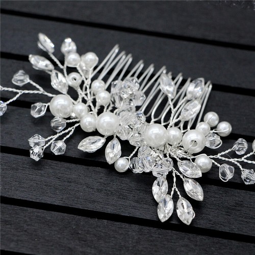 Flower wedding hair - flower, pins