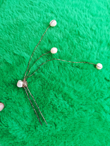 Handmade freshwater pearl - handmade, hair