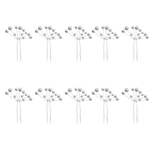 Wedding hair accessories 10pcs - hair,