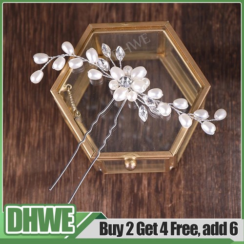 Flower wedding hair pins - flower,