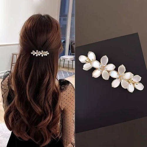 1pc vintage floral - 1pc, rhinestone