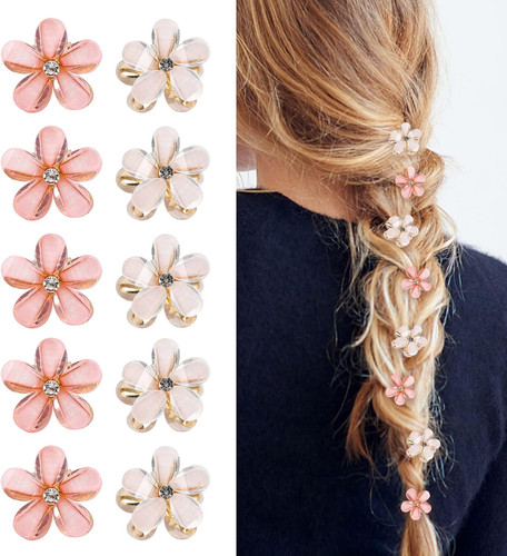 Pcs mini diamond hair claw - 10,