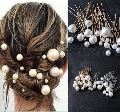 18pcs wedding party hair pins - 18pcs,